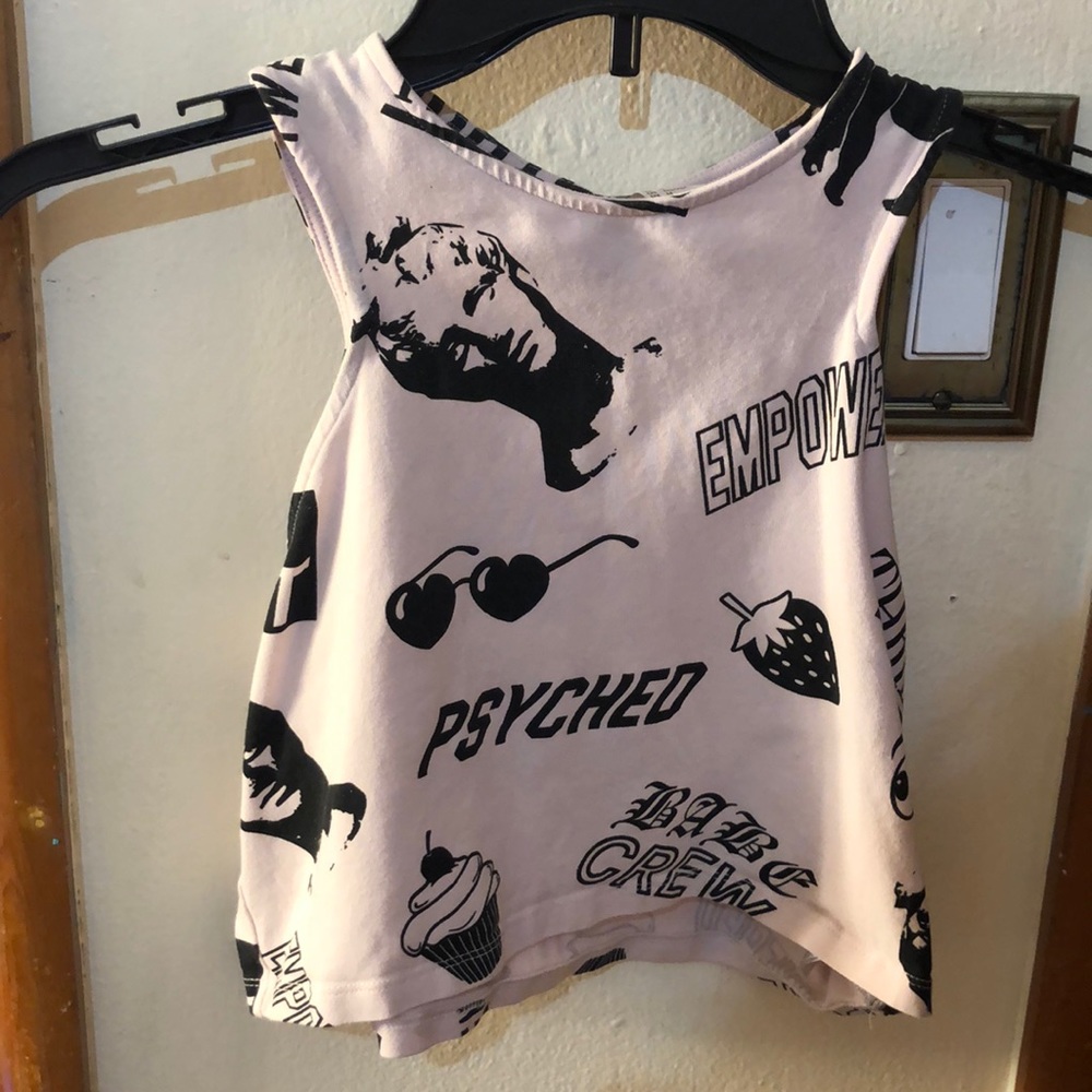 Light Pink Crop top